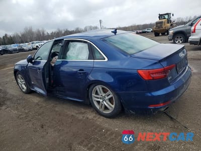 Drugie zdjęcie samochodu z przodu: 2017 AUDI A4 PRESTIGE VIN:WAURNAF41HN063595 - miniatura