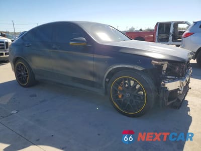 Czwarte zdjęcie samochodu z boku: 2018 MERCEDES-BENZ GLC COUPE 63 S 4MATIC AMG VIN:WDC0J8KB0JF475571 - miniatura