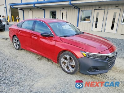 Czwarte zdjęcie samochodu z boku: 2021 HONDA ACCORD SPORT SE VIN:1HGCV1F43MA026754 - miniatura
