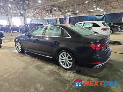 Drugie zdjęcie samochodu z przodu: 2019 AUDI A4 PREMIUM PLUS VIN:WAUENAF48KN001603 - miniatura