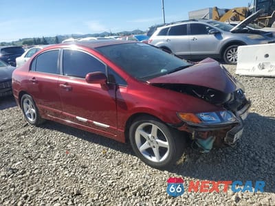 Czwarte zdjęcie samochodu z boku: 2008 HONDA CIVIC EXL VIN:1HGFA16998L053746 - miniatura