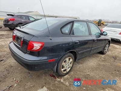 Trzecie zdjęcie samochodu z tyłu: 2006 HYUNDAI ELANTRA GLS VIN:KMHDN56D66U190331 - miniatura