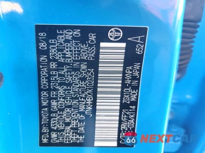 Zdjęcie 13 z 13 samochodu: 2019 TOYOTA C-HR XLE VIN:JTNKHMBX7K1023254 - miniatura