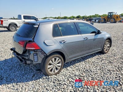 Trzecie zdjęcie samochodu z tyłu: 2021 VOLKSWAGEN GOLF VIN:3VWG57AU9MM007684 - miniatura