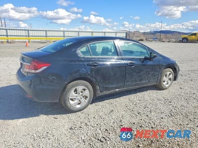 Trzecie zdjęcie samochodu z tyłu: 2015 HONDA CIVIC LX VIN:19XFB2F50FE116561 - miniatura