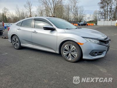 Czwarte zdjęcie samochodu z boku: 2017 HONDA CIVIC VIN:2HGFC1F75HH636935 - miniatura
