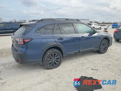 Trzecie zdjęcie samochodu z tyłu: 2024 SUBARU OUTBACK ONYX EDITION VIN:4S4BTALC7R3284827 - miniatura