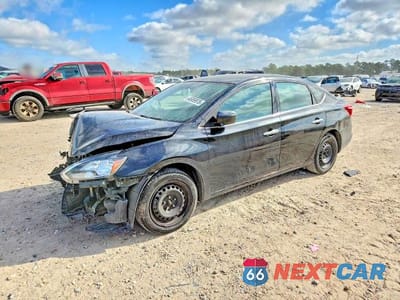 2018 NISSAN SENTRA S 3N1AB7AP6JY248833 - główne zdjęcie licytacji z USA - miniatura