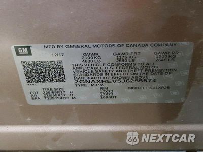 Zdjęcie 13 z 13 samochodu: 2018 CHEVROLET EQUINOX LS VIN:2GNAXREV5J6255574 - miniatura