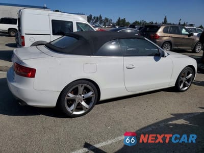 Trzecie zdjęcie samochodu z tyłu: 2010 AUDI A5 PREMIUM PLUS VIN:WAUJFAFH7AN014050 - miniatura