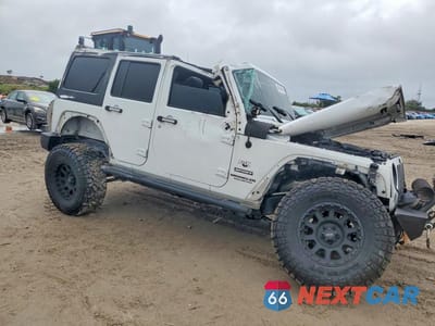Czwarte zdjęcie samochodu z boku: 2017 JEEP WRANGLER UNLIMITED SPORT VIN:1C4BJWDG6HL751114 - miniatura
