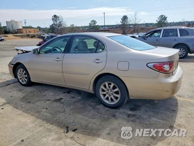 Drugie zdjęcie samochodu z przodu: 2004 LEXUS ES 330 BASE VIN:JTHBA30G045005940 - miniatura