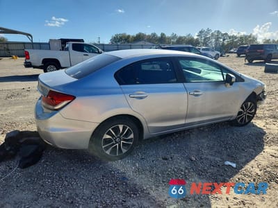 Trzecie zdjęcie samochodu z tyłu: 2015 HONDA CIVIC EX VIN:19XFB2F85FE205388 - miniatura