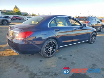 Trzecie zdjęcie samochodu z tyłu: 2020 MERCEDES-BENZ C 300 VIN:WDDWF8DB2LR557632 - miniatura