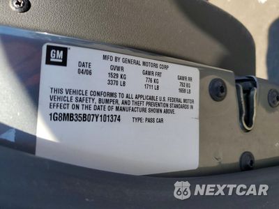 Zdjęcie 12 z 13 samochodu: 2007 SATURN SKY VIN:1G8MB35B07Y101374 - miniatura