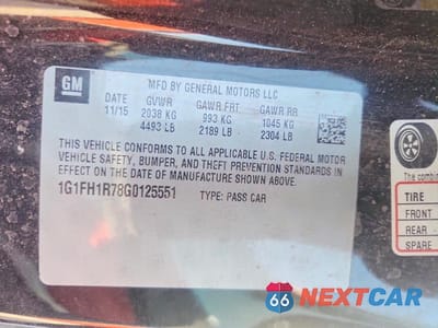 Zdjęcie 12 z 12 samochodu: 2016 CHEVROLET CAMARO SS VIN:1G1FH1R78G0125551 - miniatura