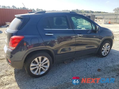 Trzecie zdjęcie samochodu z tyłu: 2018 CHEVROLET TRAX PREMIER VIN:3GNCJRSB4JL165655 - miniatura