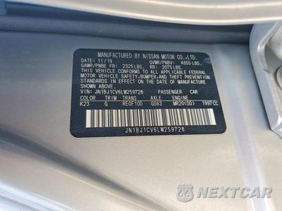 Zdjęcie 13 z 13 samochodu: 2020 NISSAN ROGUE SPORT S VIN:JN1BJ1CV6LW259728 - miniatura