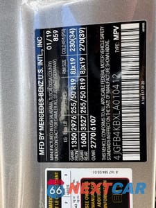 Zdjęcie 10 z 10 samochodu: 2020 MERCEDES-BENZ GLE 350 4MATIC VIN:4JGFB4KBXLA010412 - miniatura