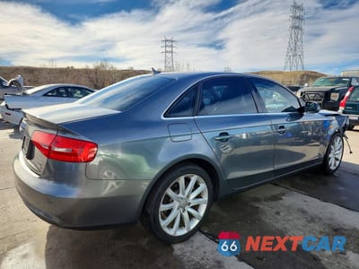 Trzecie zdjęcie samochodu z tyłu: 2013 AUDI A4 PREMIUM PLUS VIN:WAUFFAFL8DA121467 - miniatura