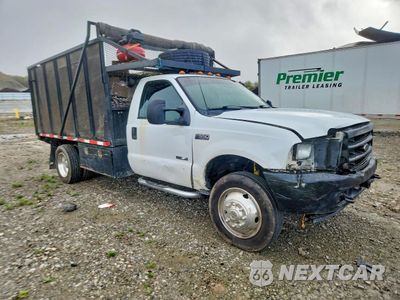 Czwarte zdjęcie samochodu z boku: 2003 FORD F550 SUPER DUTY VIN:1FDAF56PX3EB92745 - miniatura
