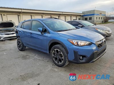 Czwarte zdjęcie samochodu z boku: 2021 SUBARU CROSSTREK PREMIUM VIN:JF2GTAEC1MH262522 - miniatura