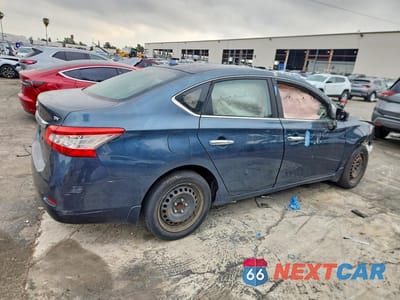 Trzecie zdjęcie samochodu z tyłu: 2015 NISSAN SENTRA SV VIN:3N1AB7AP7FY254695 - miniatura