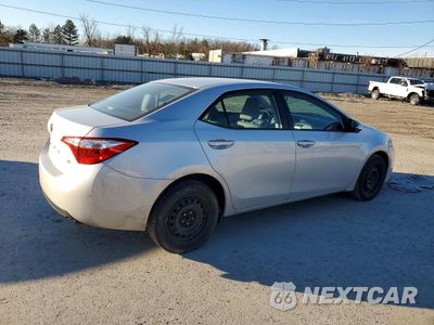 Trzecie zdjęcie samochodu z tyłu: 2016 TOYOTA COROLLA L VIN:2T1BURHE8GC568174 - miniatura
