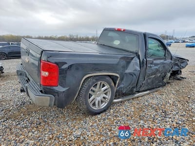 Trzecie zdjęcie samochodu z tyłu: 2011 CHEVROLET SILVERADO C1500 VIN:1GCNCPE0XBZ257843 - miniatura