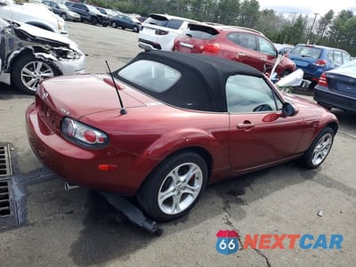 Trzecie zdjęcie samochodu z tyłu: 2006 MAZDA MX-5 MIATA VIN:JM1NC25F860106355 - miniatura