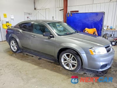 Czwarte zdjęcie samochodu z boku: 2013 DODGE AVENGER SE VIN:1C3CDZAG9DN521362 - miniatura