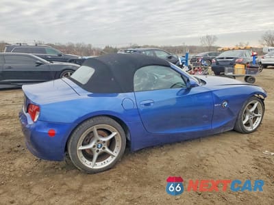 Trzecie zdjęcie samochodu z tyłu: 2007 BMW Z4 3.0SI VIN:4USBU53587LW92691 - miniatura