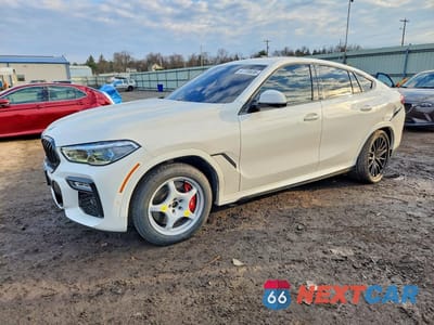 2021 BMW X6 M50I 5UXCY8C01M9E79306 - główne zdjęcie licytacji z USA - miniatura