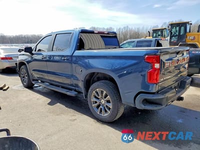 Drugie zdjęcie samochodu z przodu: 2019 CHEVROLET SILVERADO K1500 RST VIN:1GCUYEED3KZ261902 - miniatura