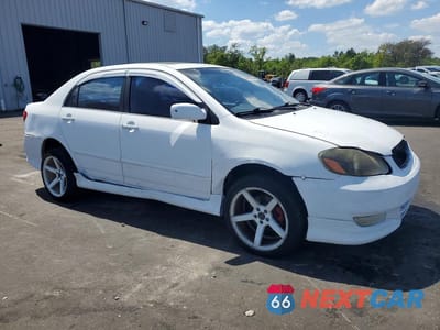 Czwarte zdjęcie samochodu z boku: 2003 TOYOTA COROLLA S VIN:1NXBR32E23Z052893 - miniatura