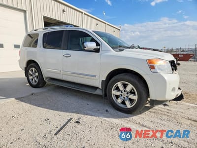 Czwarte zdjęcie samochodu z boku: 2012 NISSAN ARMADA PLATINUM VIN:5N1AA0NEXCN619097 - miniatura