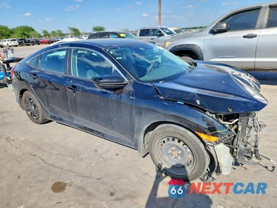 Czwarte zdjęcie samochodu z boku: 2019 HONDA CIVIC LX VIN:19XFC2F63KE019242 - miniatura