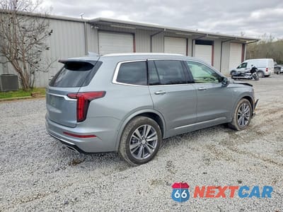 Trzecie zdjęcie samochodu z tyłu: 2025 CADILLAC XT6 PLATINUM PREMIUM LUXURY VIN:1GYKPERS5SZ150815 - miniatura