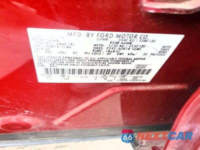 Zdjęcie 14 z 14 samochodu: 2013 FORD EDGE LIMITED VIN:2FMDK3KC1DBB71070 - miniatura