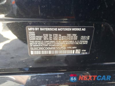 Zdjęcie 13 z 13 samochodu: 2021 BMW X5 XDRIVE40I VIN:5UXCR6C06M9E55259 - miniatura