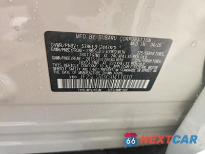 Zdjęcie 13 z 13 samochodu: 2025 SUBARU FORESTER LIMITED VIN:JF2SLSRDXSH411610 - miniatura