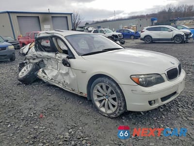 Czwarte zdjęcie samochodu z boku: 2007 BMW 750 I VIN:WBAHL83597DT09465 - miniatura