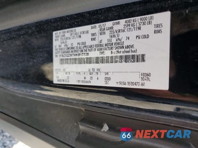 Zdjęcie 13 z 13 samochodu: 2017 FORD TRANSIT T-350 VIN:1FBZX2ZM7HKB17728 - miniatura
