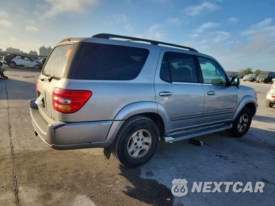 Trzecie zdjęcie samochodu z tyłu: 2001 TOYOTA SEQUOIA LIMITED VIN:5TDZT38A71S027188 - miniatura