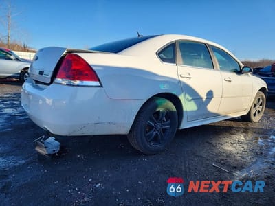 Trzecie zdjęcie samochodu z tyłu: 2012 CHEVROLET IMPALA LS VIN:2G1WF5E36C1248697 - miniatura
