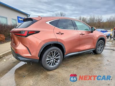 Trzecie zdjęcie samochodu z tyłu: 2025 LEXUS NX 350 BASE VIN:2T2AGCEZ2SC073268 - miniatura