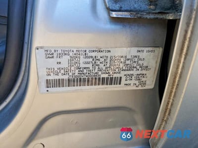 Zdjęcie 13 z 13 samochodu: 2004 TOYOTA RAV4 BASE VIN:JTEGD20V740008835 - miniatura