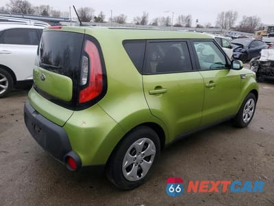 Trzecie zdjęcie samochodu z tyłu: 2014 KIA SOUL BASE VIN:KNDJN2A24E7738707 - miniatura