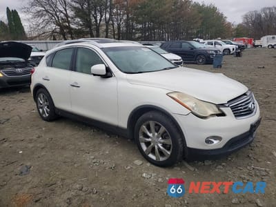 Czwarte zdjęcie samochodu z boku: 2011 INFINITI EX35 BASE VIN:JN1AJ0HR6BM854221 - miniatura