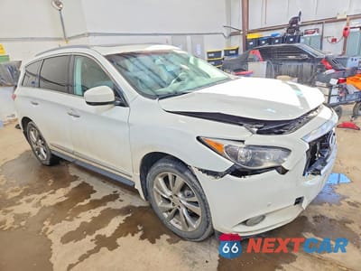 Czwarte zdjęcie samochodu z boku: 2013 INFINITI JX35 BASE VIN:5N1AL0MM8DC327545 - miniatura